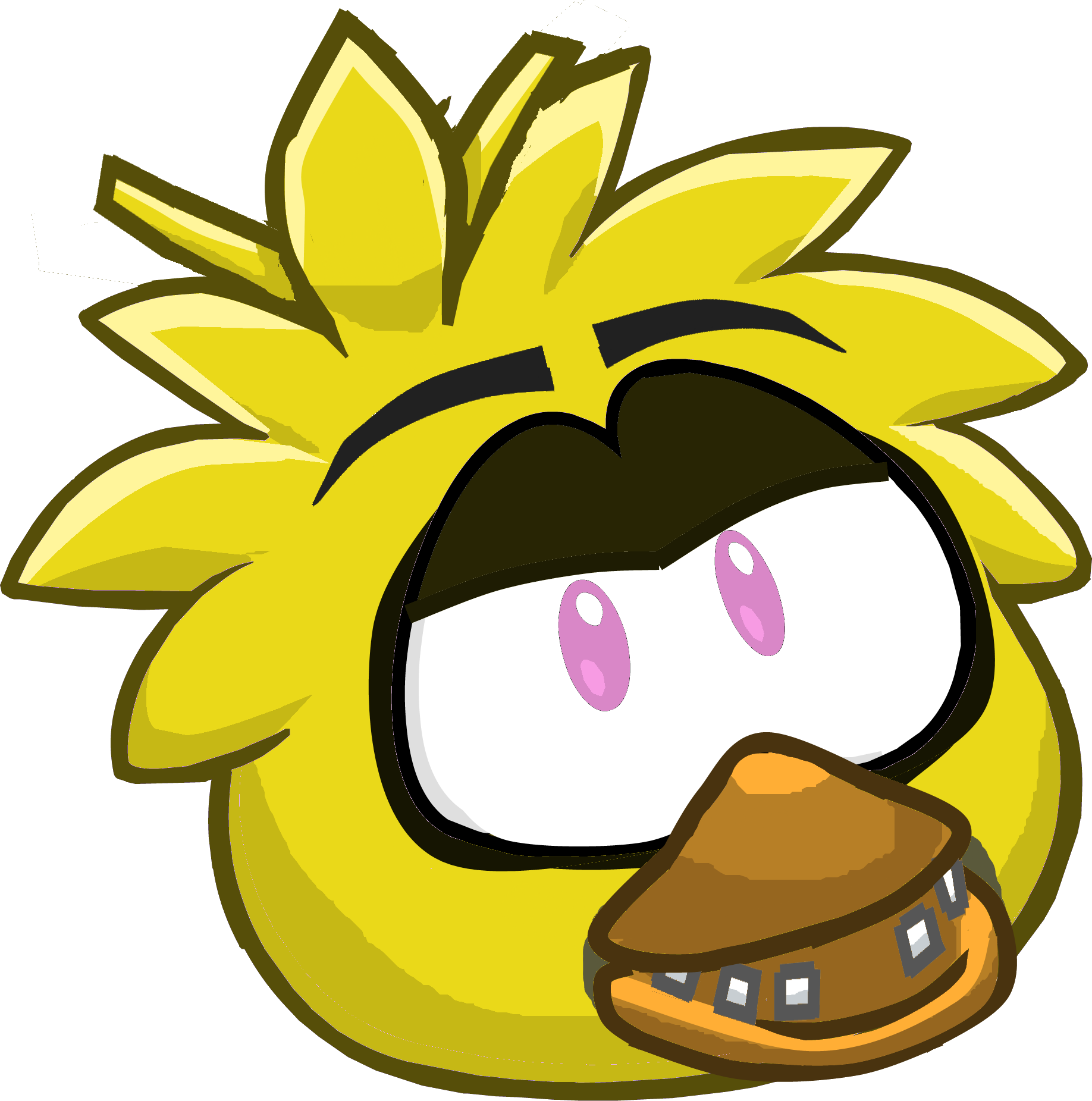 Puffle Chica Five Nights At Freddy's Club Penguin - Puffle Fnaf (1836x1851), Png Download