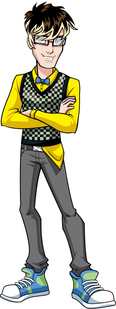 Imágenes De Monster High Con Fondo Transparente, Descarga - Monster High Jackson Jekyll (384x1024), Png Download