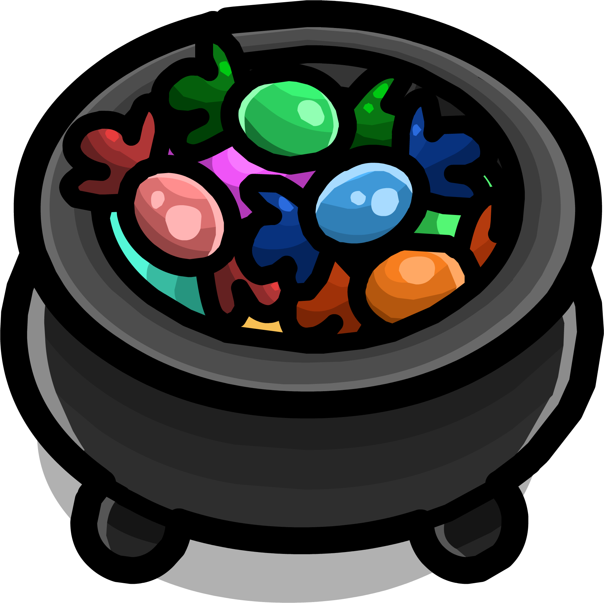 Candy Cauldron Ig - Portable Network Graphics (1922x1916), Png Download