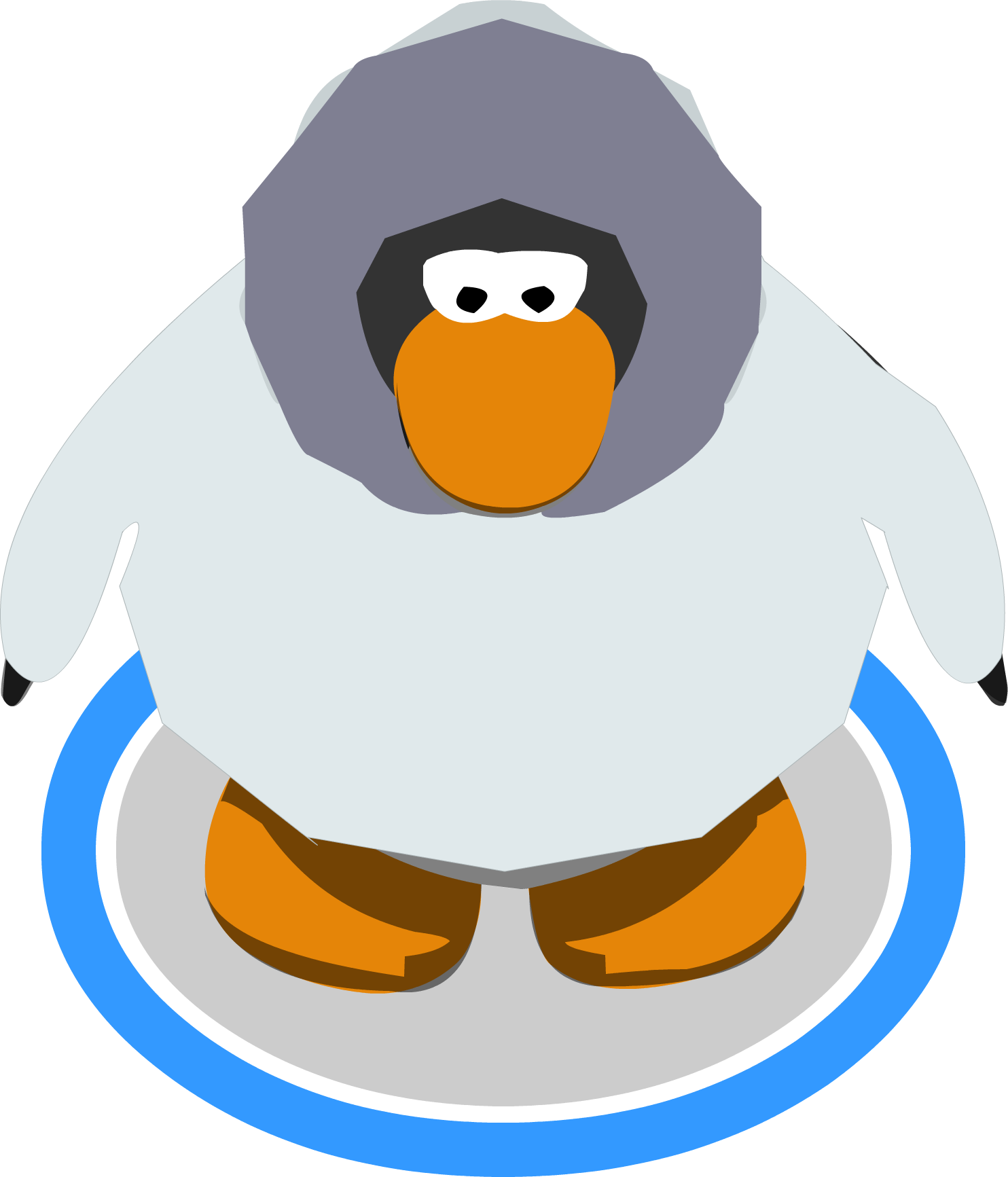 White Parka Ig (1484x1733), Png Download