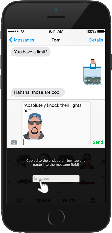 Fishing Emoji Keyboards (640x958), Png Download