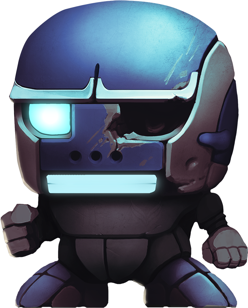Metalface Clean - Cartoon (1020x1080), Png Download