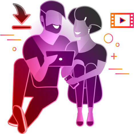 Download Video Play App - Download (750x500), Png Download