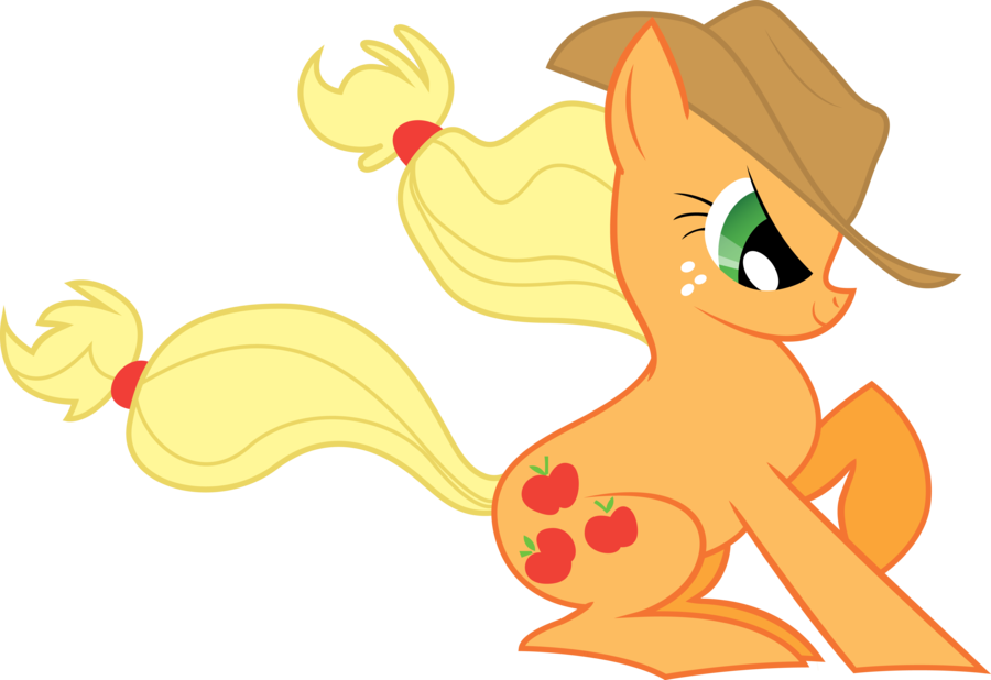 Applejack My Little Pony - Birthday (900x618), Png Download
