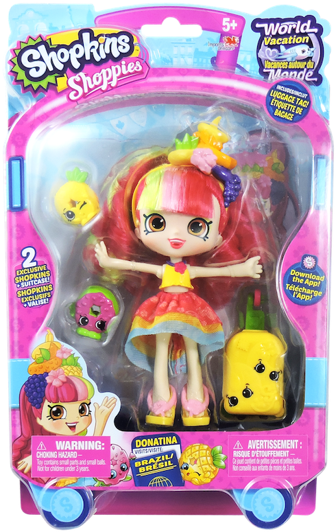 Id56425 Spkds5 Core Playset Gelartiscooter O Fps - Shopkins Shoppies Doll Season 8 World Vacation (asia) (500x791), Png Download