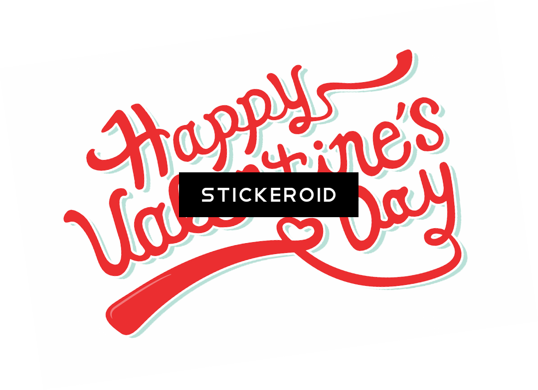 Happy Valentine's Day - Valentine's Day (1079x783), Png Download