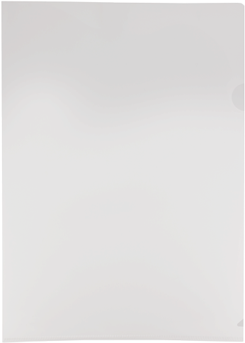 Treeline Pvc Presentation Folder Pkt-12 Clear - Darkness (700x700), Png Download