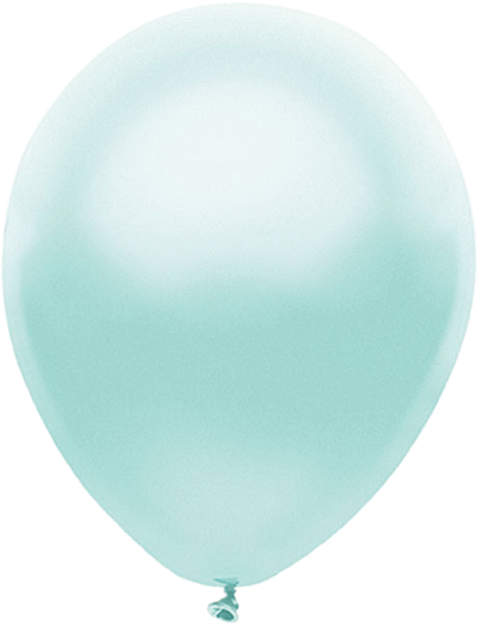 11" Pearl Seafoam Latex Balloon - Balloon (1140x972), Png Download
