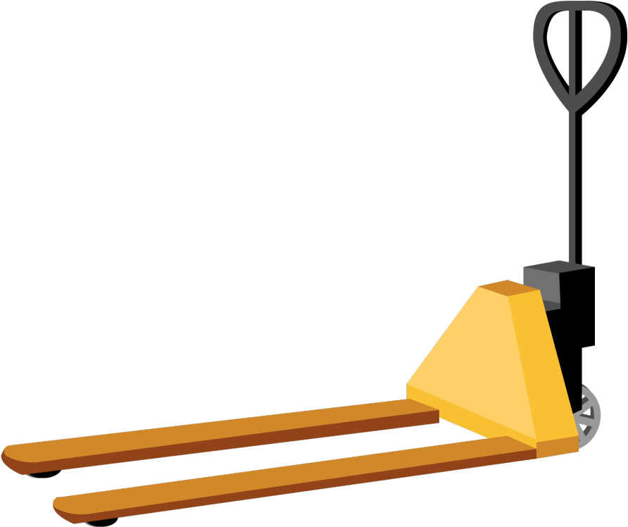 Hand Pallet Vector Image (1024x1024), Png Download