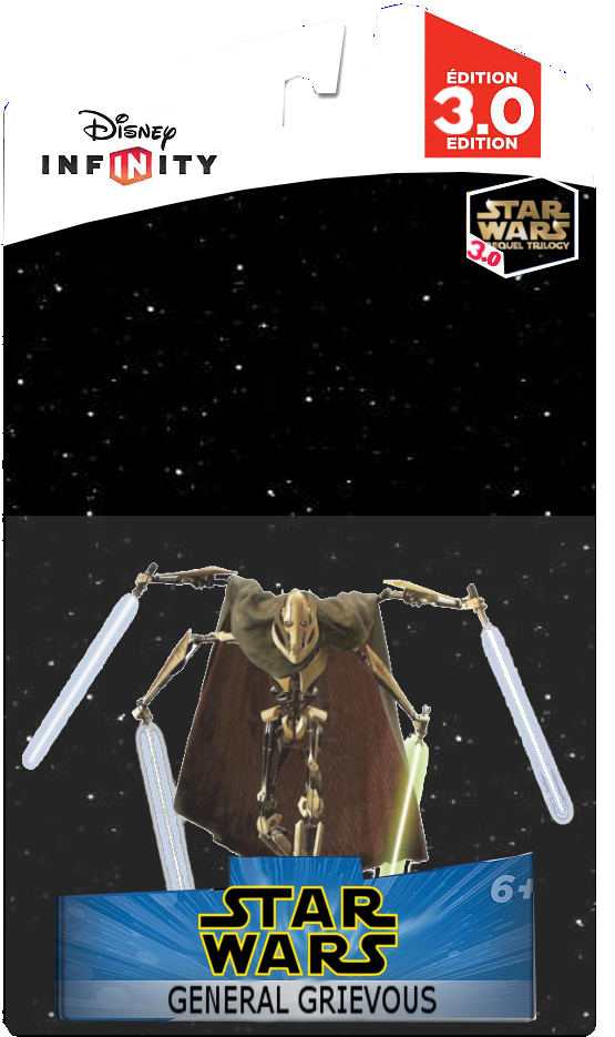 General 3 - 0 - Star Wars General Grievous (598x950), Png Download