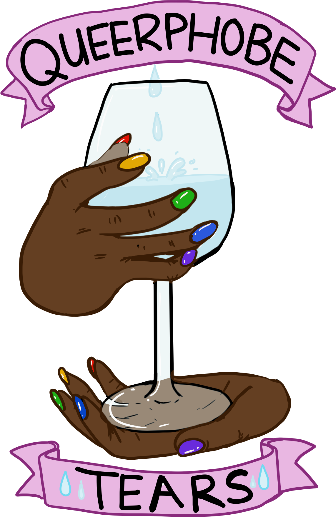 Queerphobe Tears Taste Like The Sweetest Nectar To (1200x1800), Png Download