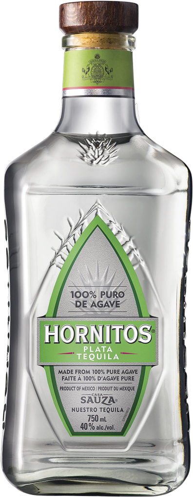 Sauza Hornitos Plata Tequila - Sauza Hornitos Plata (418x1024), Png Download