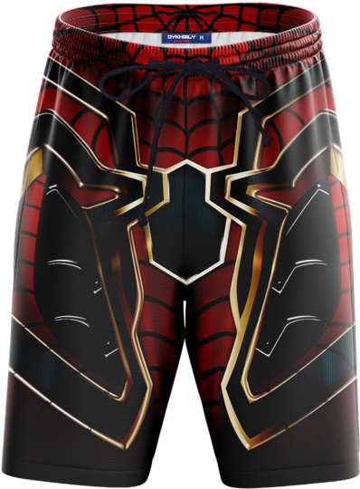 Spiderman Beach Shorts - Spider Man Infinity War Jacket (740x740), Png Download