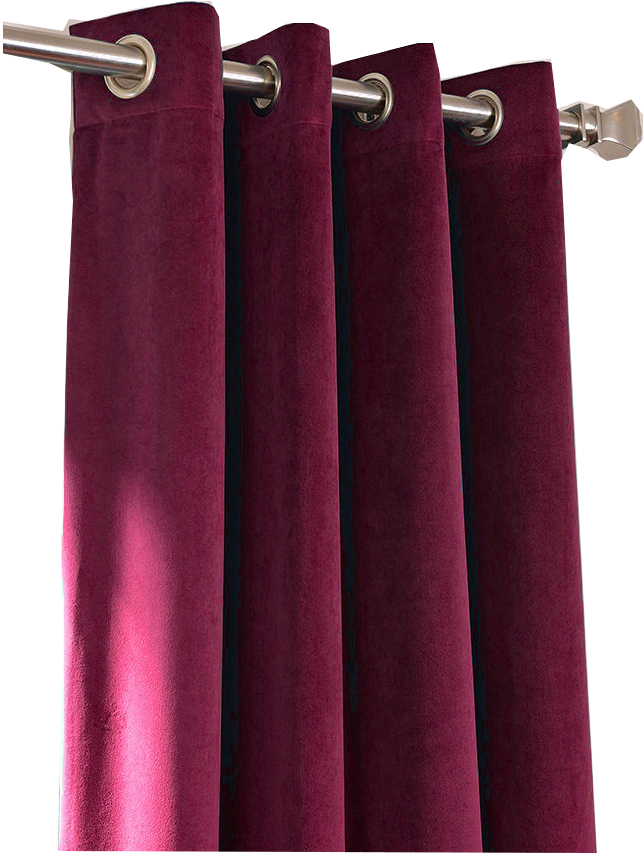 Curtains - Grapes - Vintage Blackout 100% Cotton Velvet Lined (700x922), Png Download