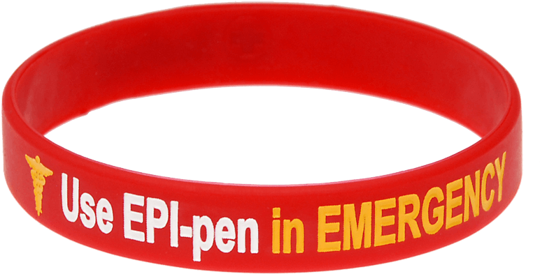Seafood Allergy Medical Id Bracelet - Medical Identification Tag (800x800), Png Download