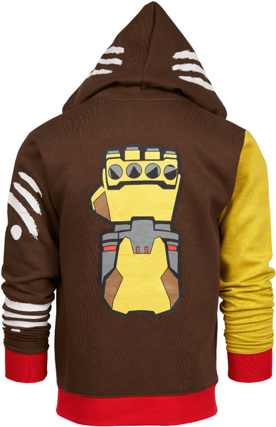 32 De - Doomfist Hoodie (900x900), Png Download