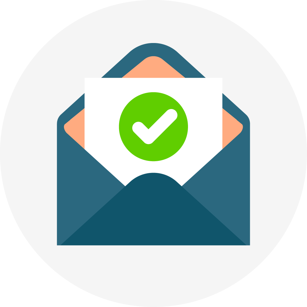 Email Id Verification Reminder Plugin - Email (1042x1042), Png Download