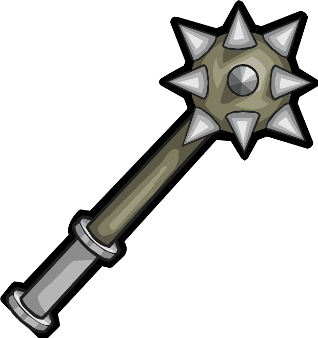Morningstar Render - Cactus Mccoy Axe (620x660), Png Download