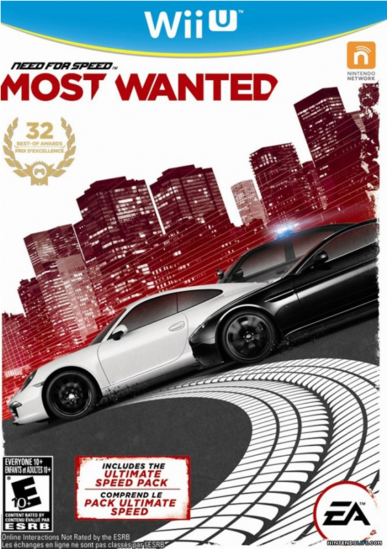 Wii U Need For Speed - Need For Speed Most Wanted Game [2012] Wii U (800x800), Png Download