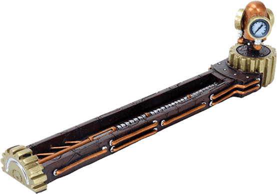 Steampunk Incense Burner - Ytc 2.75 Inch Steampunk Mechanic Metal Gadget Incense (555x555), Png Download