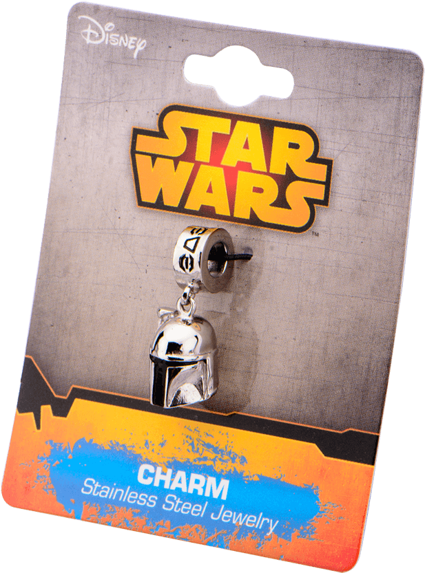 Boba Fett Helmet Dangle Charm (850x850), Png Download