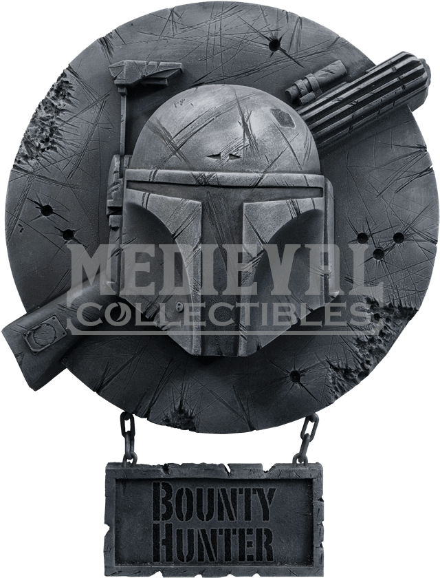 Boba Fett Wall Plaque - Bobba Fett Star Wars Wall Decoration (850x850), Png Download