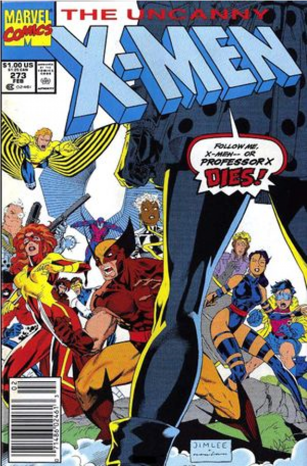 Купете Comics 1991 02 Uncanny X Men (950x950), Png Download