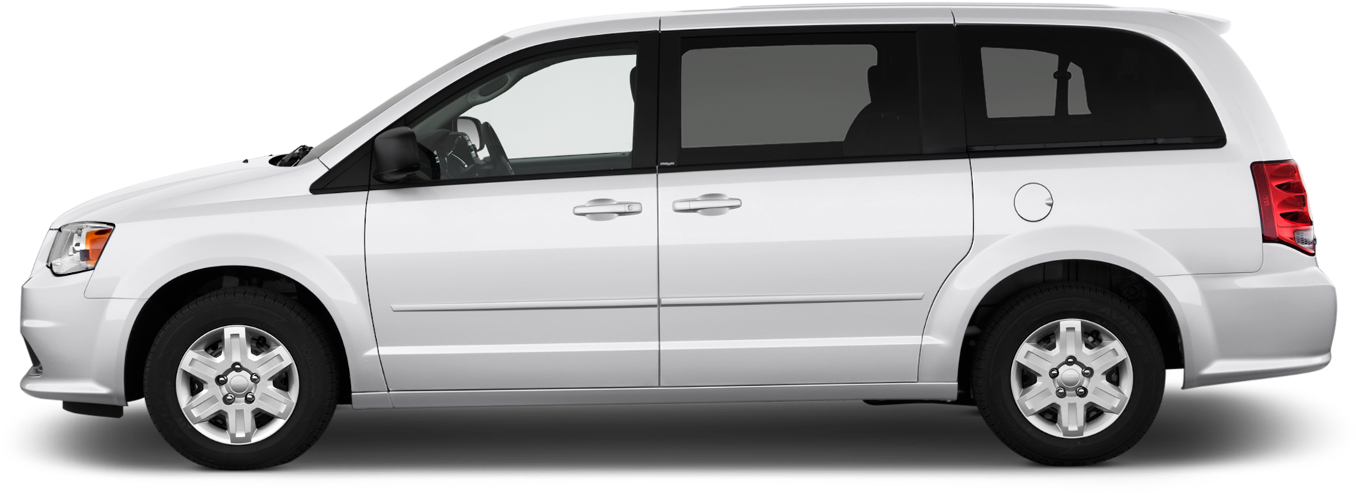 Vans Clipart Box Truck - Dodge Grand Caravan Side View (2048x1360), Png Download