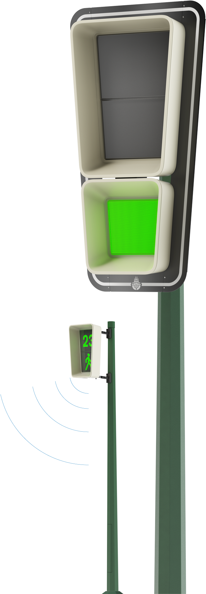 Magazines - Traffic Light (750x1912), Png Download