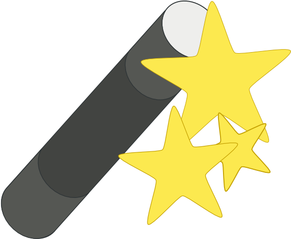 Wand (600x519), Png Download