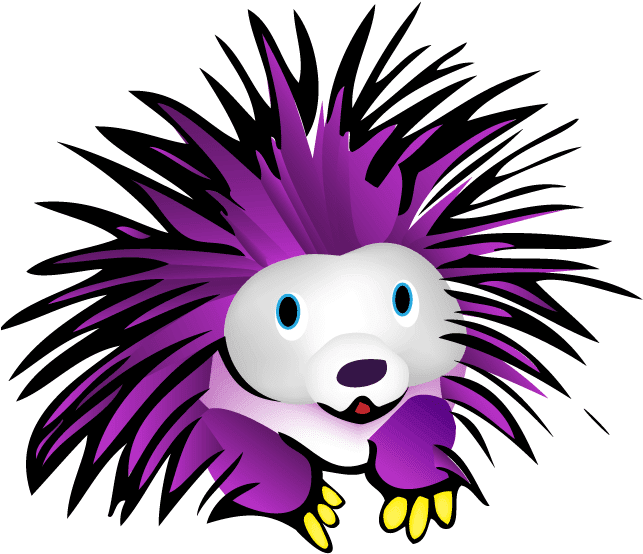 All The Police Would Have To Do Would Be Drive Around - Purple Porcupine (652x562), Png Download