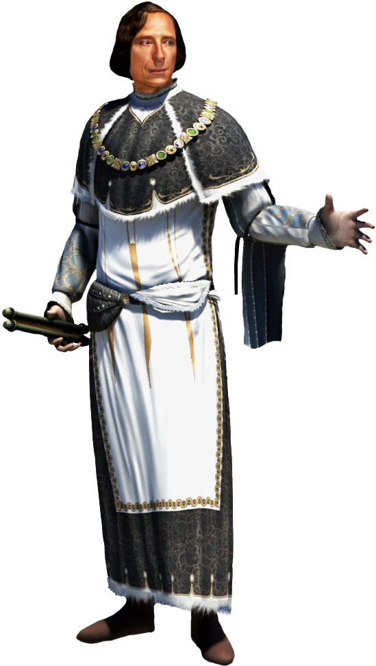 Lorenzo De' Medici - Assassin's Creed Lorenzo (572x984), Png Download