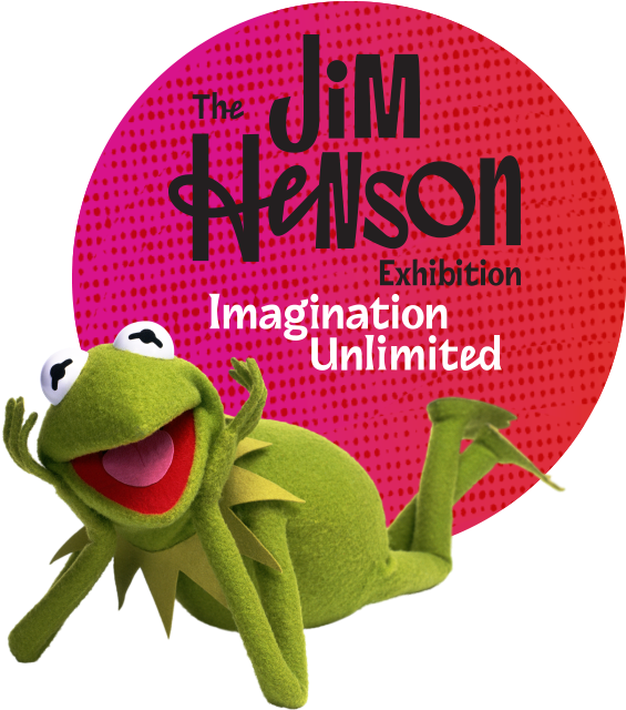 Kermit The Frog Png The Jim Henson Exhibition Imagination - Roommates Muppets - Kermit Peel And Stick Giant Wall (611x650), Png Download