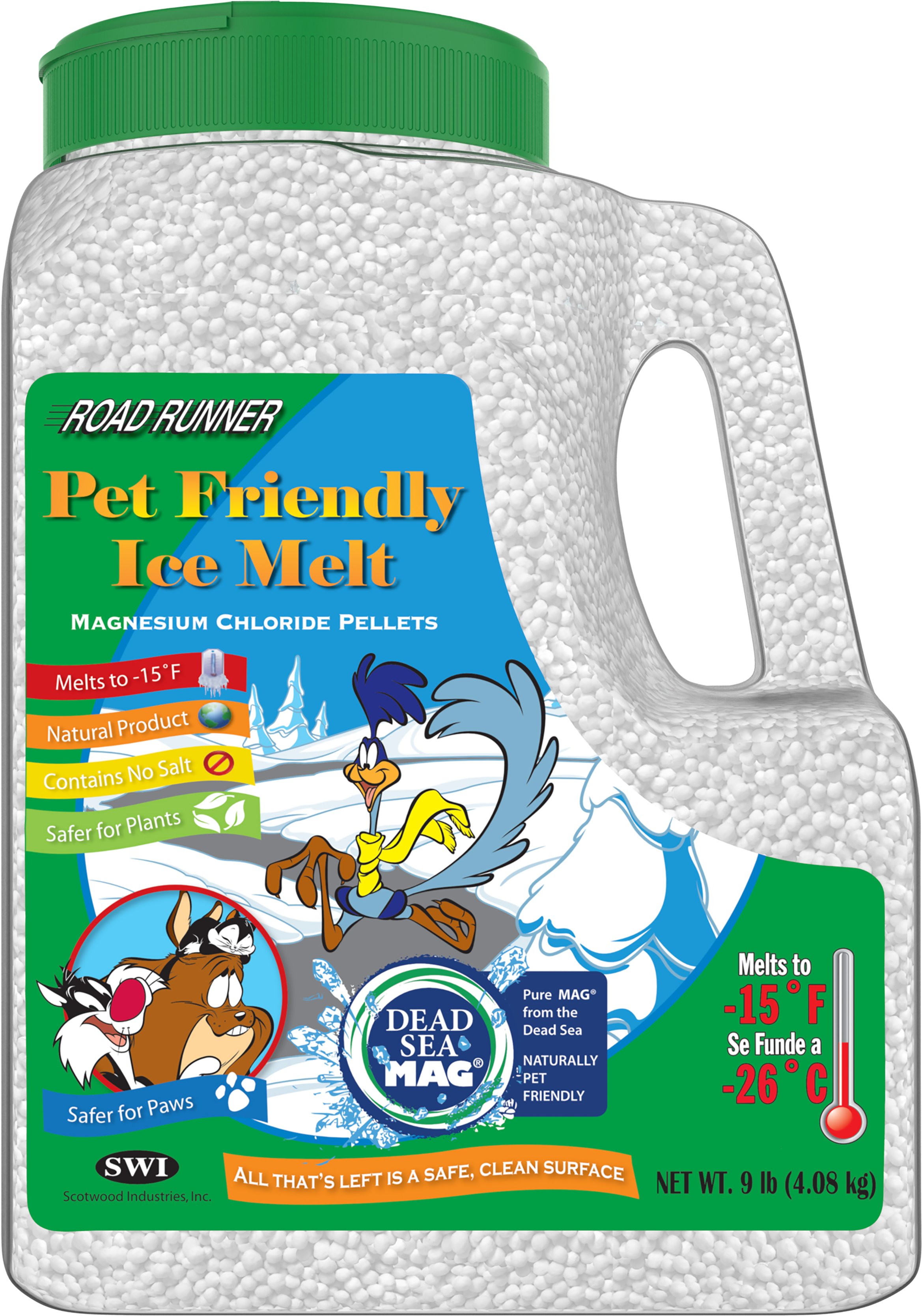 Scotwood Industries - Scotwood Industries Inc. Pet Friendly 9-1/2-lb. Ice (4000x4000), Png Download