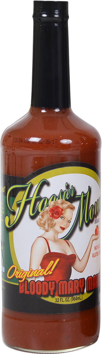 Bloody Mary Mix - Hoosier Momma Bloody Mary Mix Review (347x1200), Png Download