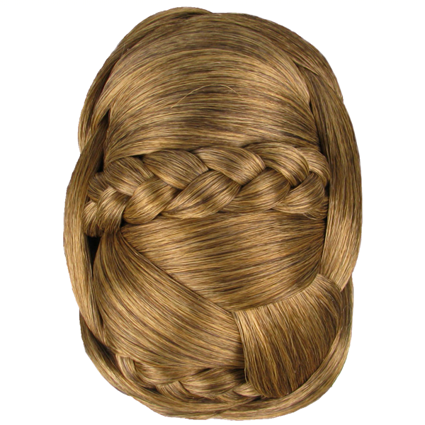 Clip Art Freeuse Download Clip Hair Bun - Hairdo Braided Chignon Buttered Toast [health And Beauty] (600x600), Png Download