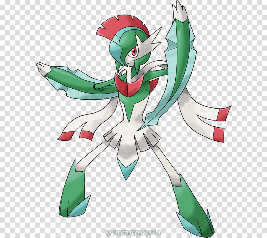 Ralts Pokemon Gardevoir Fan Art (900x800), Png Download
