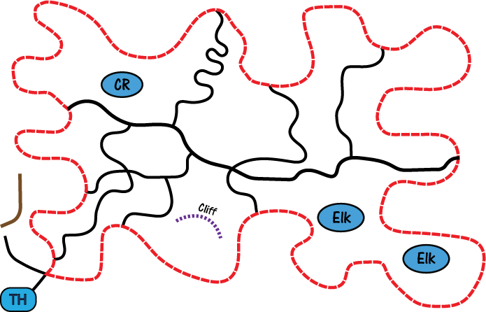A Perimeter Trail Has Advantages - Needed Trails (695x446), Png Download