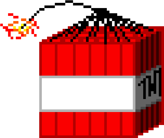 Minecraft Tnt Block - Minecraft (820x570), Png Download