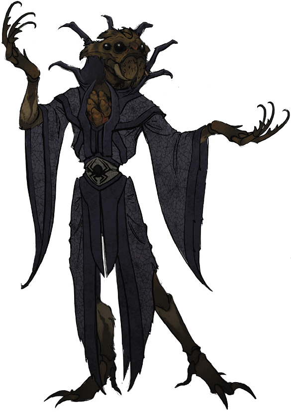 View Samegoogleiqdbsaucenao Cute Spiders , - Pillars Of Eternity Spider (584x886), Png Download