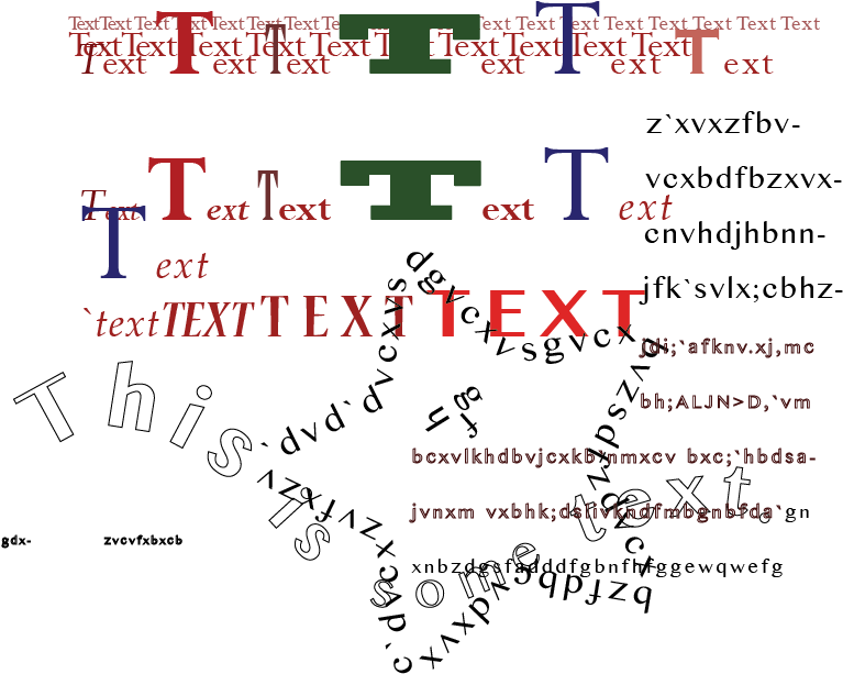 Font And Type Test - Trixie Baby (779x643), Png Download