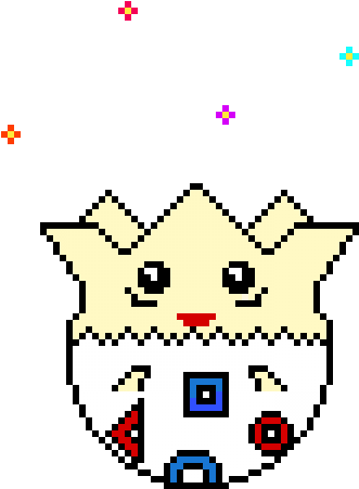 Togepi - Cartoon (600x600), Png Download