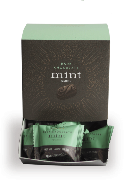 Mint Dark Chocolate (600x640), Png Download