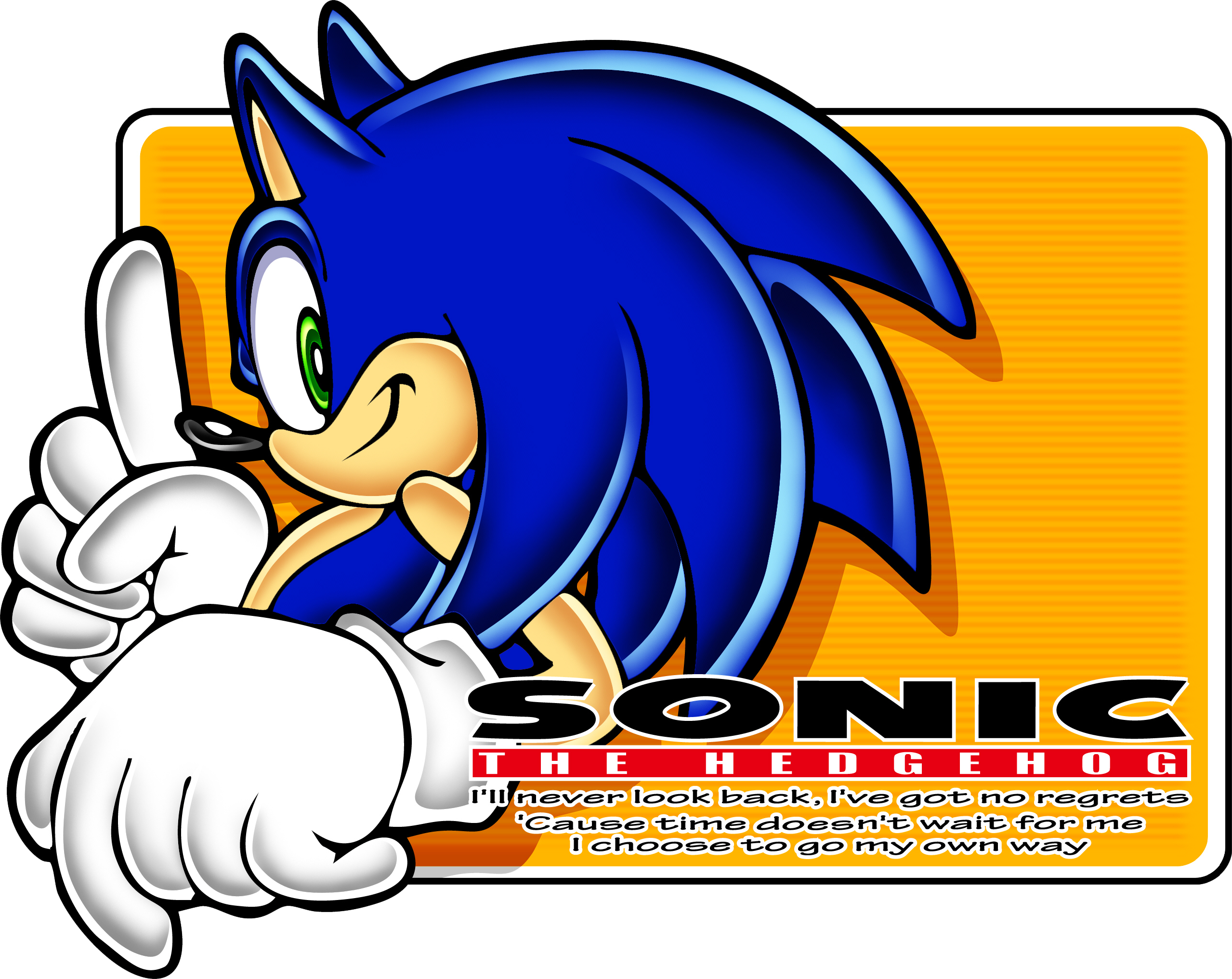 Sonic Adventure - Sonic The Hedgehog (2558x2033), Png Download