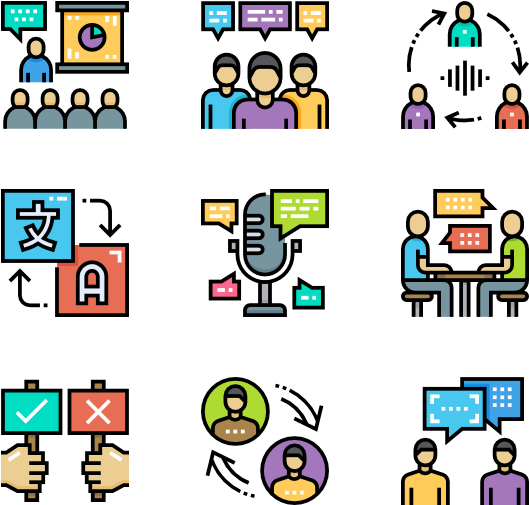 Discussion - Village Icon Png (600x564), Png Download