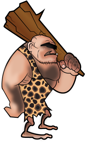 Caveman Costume And Dig For Bones Who Needs Brand Paper (600x800), Png Download
