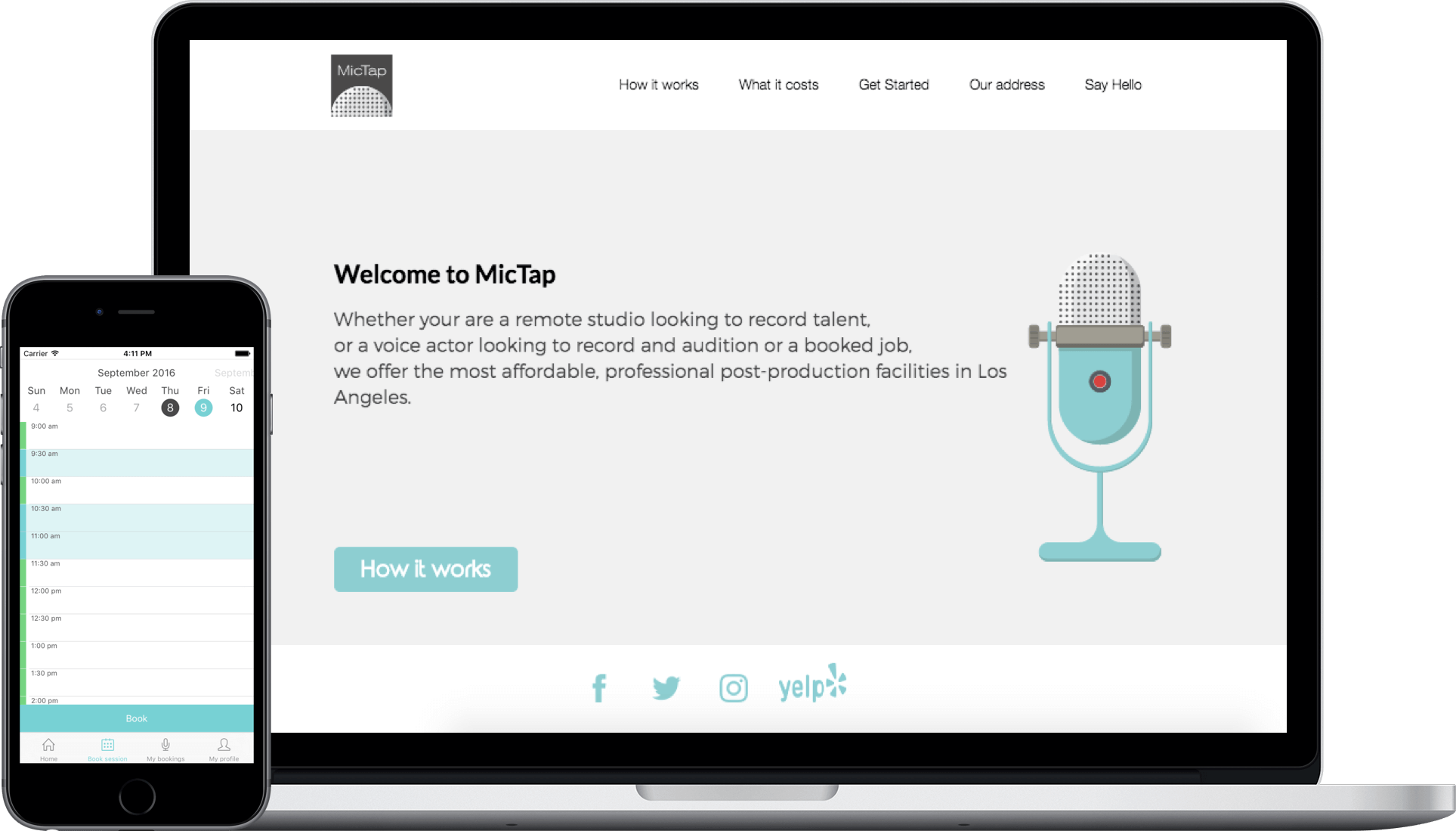 A High-end Recording Studio With The Convenience Of - Iphone (1927x1099), Png Download