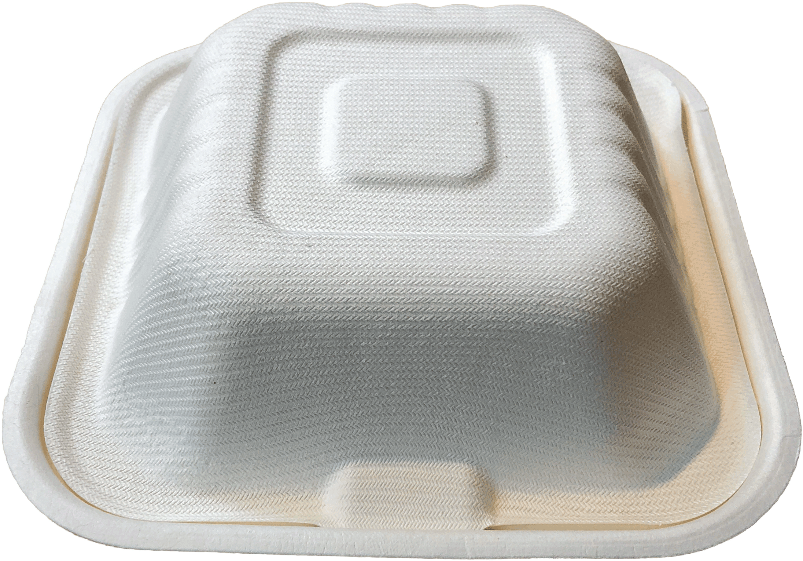 7×5 Inch Bagasse Clamshell Box 125 Units - Plastic (2800x2044), Png Download