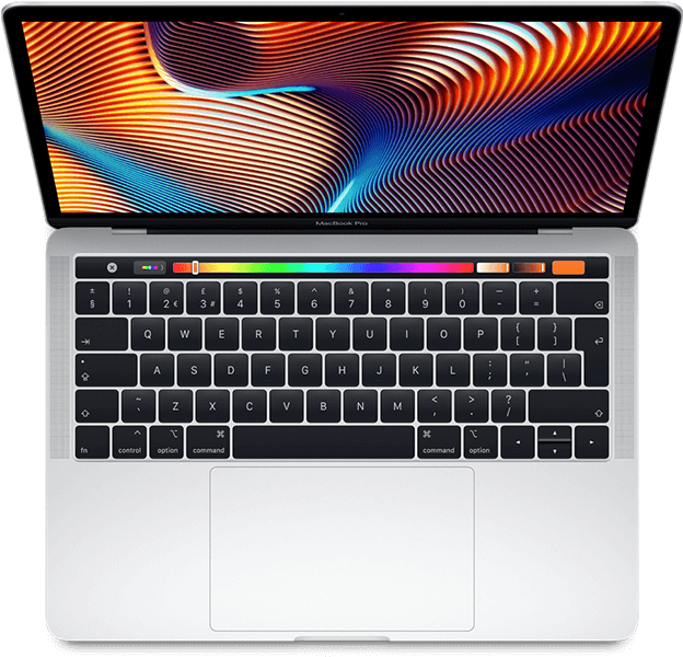 Macbook Pro With Touch Bar (874x874), Png Download