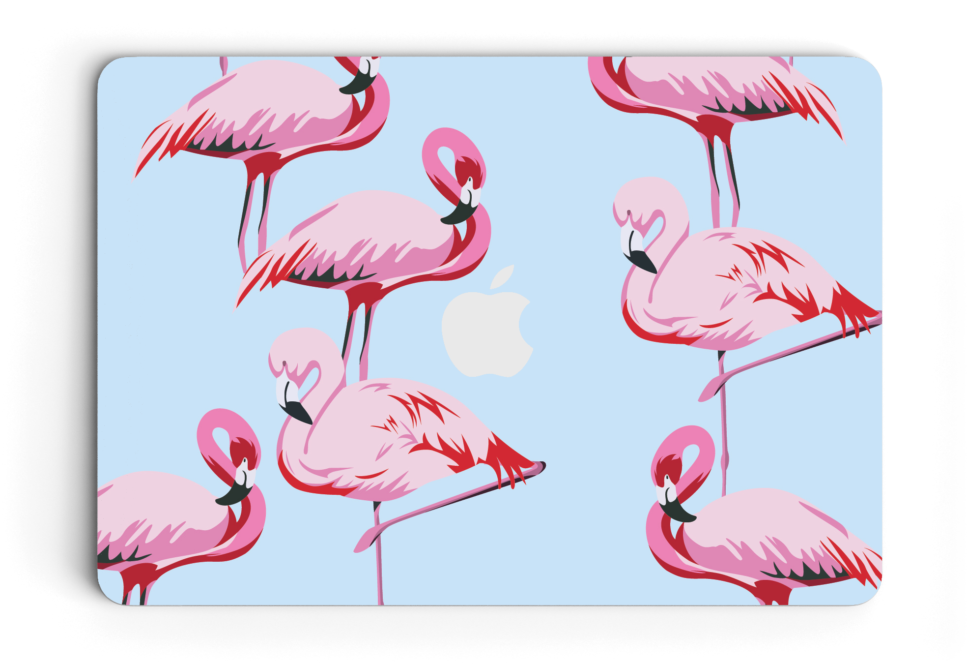 Flamingo Laptop Skin For Apple Macbook Pro And Macbook - Greater Flamingo (1968x1352), Png Download